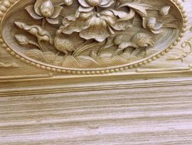 Họa tiết Sen Cò thanh khiết, nở rộ