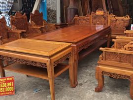 Sản phẩm được đánh vecni truyền thống mịn đẹp, cao cấp