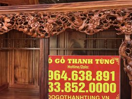 Lèo tủ đục kênh bong Mai Điểu - mang lại sự tốt lành, hạnh phúc và may mắn cho gia chủ