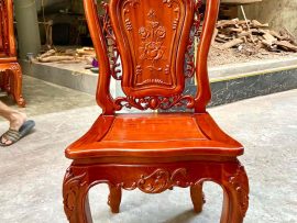 Ghế ăn louis xoan đào