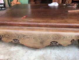 Mẫu sập trơn đơn giản nhưng không kém phần sang trọng