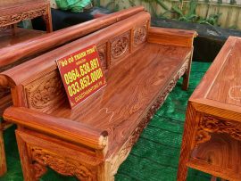 Vai ghế lật, vách chia 4 ô đục Tứ Quý