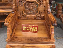 Bộ Trường Kỷ Huế Ngũ Lân Gỗ Gụ Ta Quảng Bình siêu vip