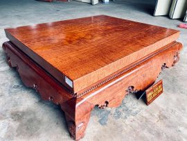 sập gỗ cẩm lai nguyên khối