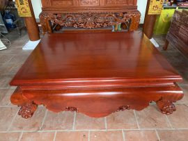 Sập gụ trơn đẹp