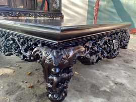 Sập mai điểu chân 26cm dáng quỳ độc đáo