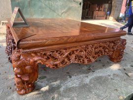 sập mai điểu gỗ hương đẳng cấp