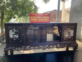 Tủ chè ngủ phúc gỗ gụ