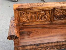 bộ trường kỷ đục tích tam quốc