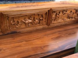 bộ trường kỷ đục tích tam quốc