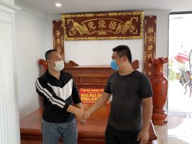 Combo nội thất phòng thờ cho gia đình anh Sơn (Thanh Xuân, Hà Nội)