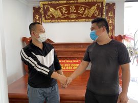 Combo nội thất phòng thờ cho gia đình anh Sơn (Thanh Xuân, Hà Nội) (4)