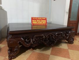 bộ sập ngũ phúc gỗ gụ nam phi