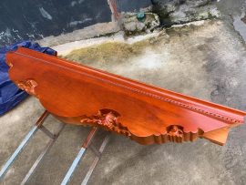 sập trơn màu cánh gián