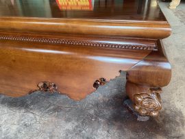 bộ sập gụ trơn