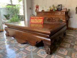 Sập trơn gỗ gụ Nam Phi