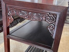 Riễu ghế, quây bàn đục dơi ngậm thọ tinh tường, tỉ mỉ và đôi mắt nghệ thuật của nghệ nhân xưởng đồ gỗ Thanh Tùng