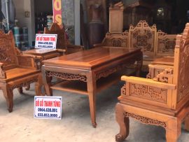 Dạ bàn, hay dạ ghế đều được thiết kế được chạm khắc họa tiết đơn giản nên tạo được độ nét thanh thoát cho bộ ghế.