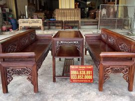 góc nghiêng trường kỷ bắc bộ đục tứ quý