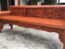 kỷ dài bộ trường kỷ đục vinh quy bái tổ