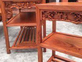 trường kỷ đục vinh quy bái tổ gỗ hương đá