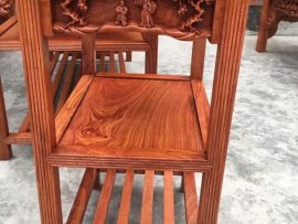 bàn kẹp bộ Trường kỷ Đục Vinh Quy Bái Tổ