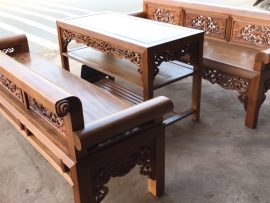 Đồ gỗ Thanh Tùng chuyên chế tác trường kỷ cao cấp, gỗ quý hiếm, hàng đục tay hoàn toàn