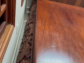 Bộ Sập Mai Điểu VIP chế tác hoàn toàn thủ công, còn nguyên mộc để các bác kiểm rõ mộc