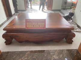 Sập được thiết kế theo phương pháp ghép mộng truyền thống, dễ di chuyển và tăng độ bền của sập