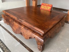 Dáng sập vuông vắn, mộng gỗ mịn chắc đẹp mọi góc nhìn