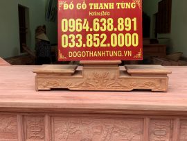 mặt sập thờ mai điểu dày 2cm