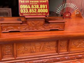 Tặng kèm 1 bộ đũa thờ và 1 chiếc đế bát hương 3 tầng bằng gỗ