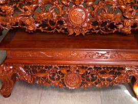 Thiết kế bàn cơm rộng để được 2 mâm