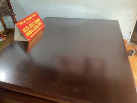 Mặt sập 2 lá với đường vân gỗ tự nhiên sóng lượn mãn nhãn