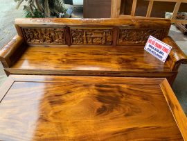 Mặt bàn mặt ghế liền tấm vân veo lựa tuyển vô cùng đặc sắc