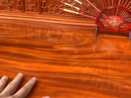 Mặt sập 2 lá chọn vân độc đáo