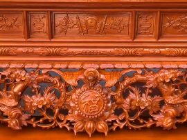 Dạ tiền bộ sập thờ mai điểu