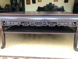 Bàn kích thước lớn mặt liền tấm dày 2cm