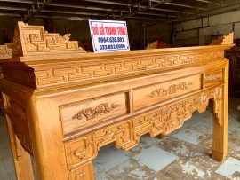 án gian thờ gỗ gụ lào