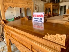 án gian thờ gỗ gụ cao cấp