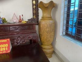 lục bình gỗ cẩm vàng đẹp