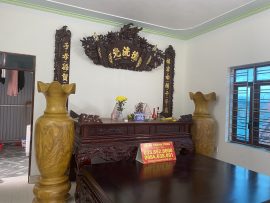 Cặp lục bình gỗ cẩm vàng 1m8 đường kính 56cm