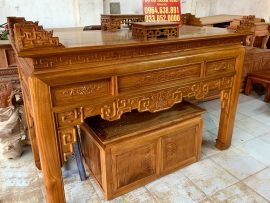 án gian thờ đánh vecni