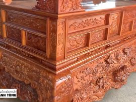 Mặt bên bộ sập thờ