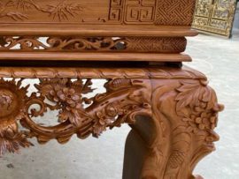 Chất liệu gỗ tuyển chọn, vân gỗ tự nhiên