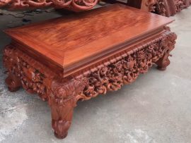 Bàn cơm rộng vừa 2 mâm cơm