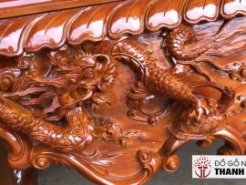 Bên trái dạ tiền đục Long - Quy