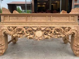 Sập thờ mai điểu như một tác phẩm nghệ thuật