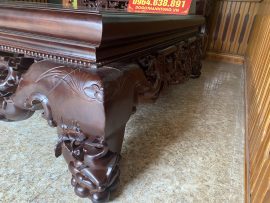 Chân 24cm đục hươu tùng kênh bong sắc nét