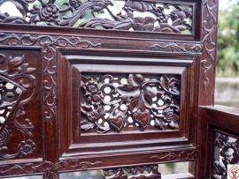 Các khớp nối được ghép mộng kín khít và vô cùng chắc chắn